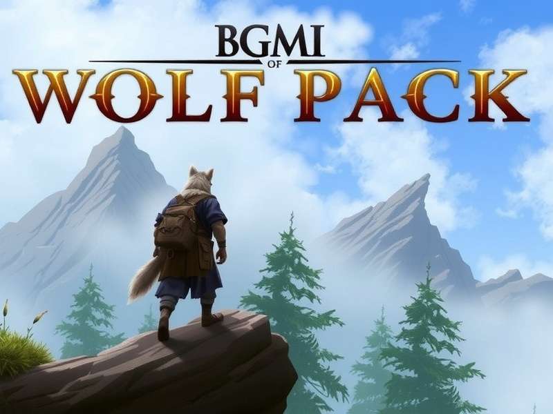 BGMIWolf Pack Game Banner